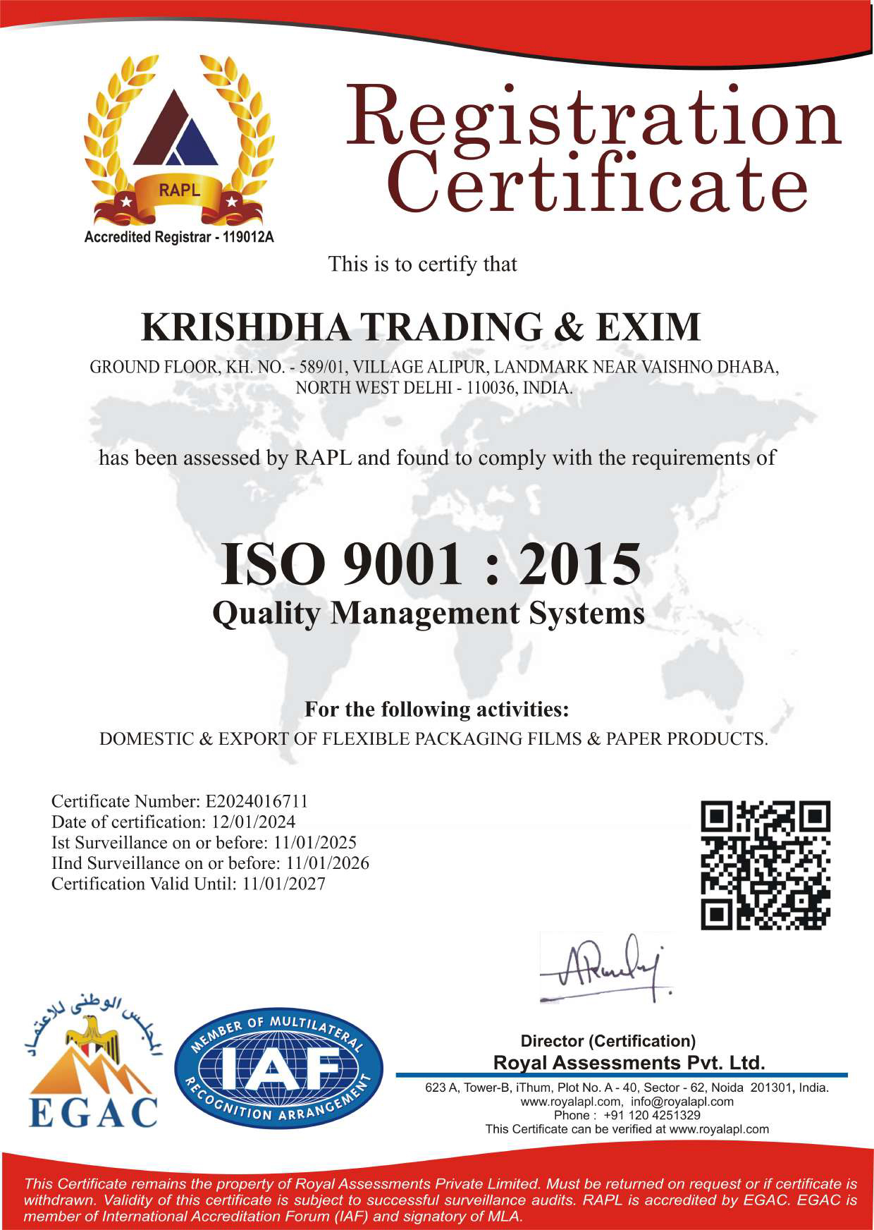 Krishdha Trading & Exim