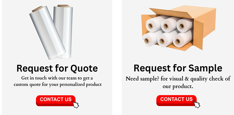 Contact and Inquiry for Packaging Products